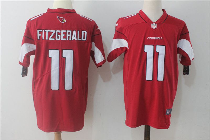 Men Arizona Cardinals #11 Fitzgerald Red Nike Vapor Untouchable Limited NFL Jerseys